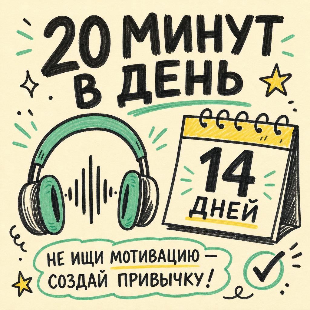 14 аудиоуроков по 20 минут